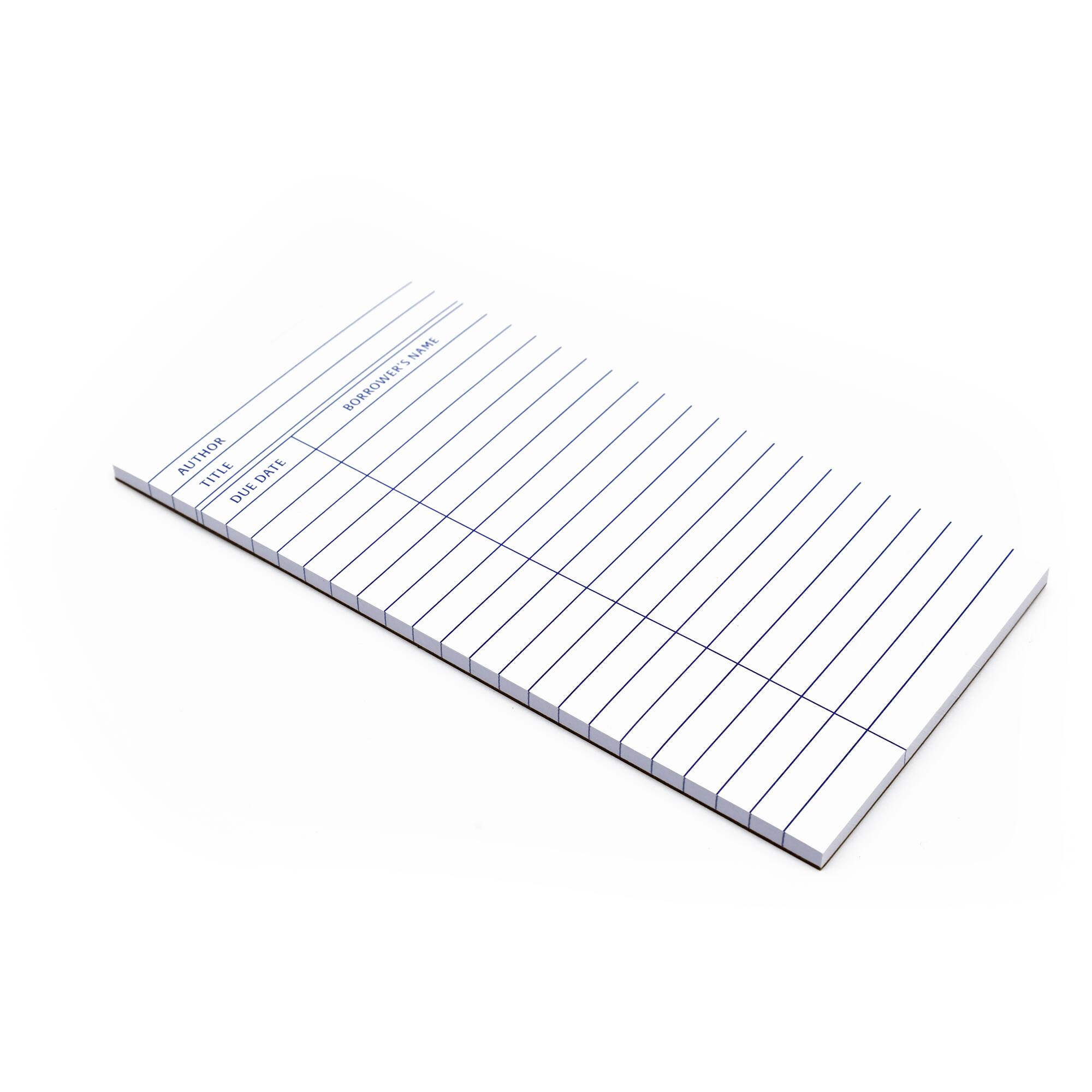 Assorted 4" x 8" Bookish Magnetic Notepad, 1pc. by Fab Finds